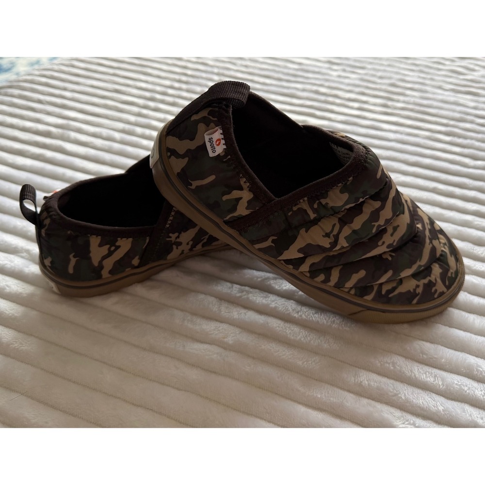 Sporto Women's Camo Puffer Slip On Shoes Size 5.5 M